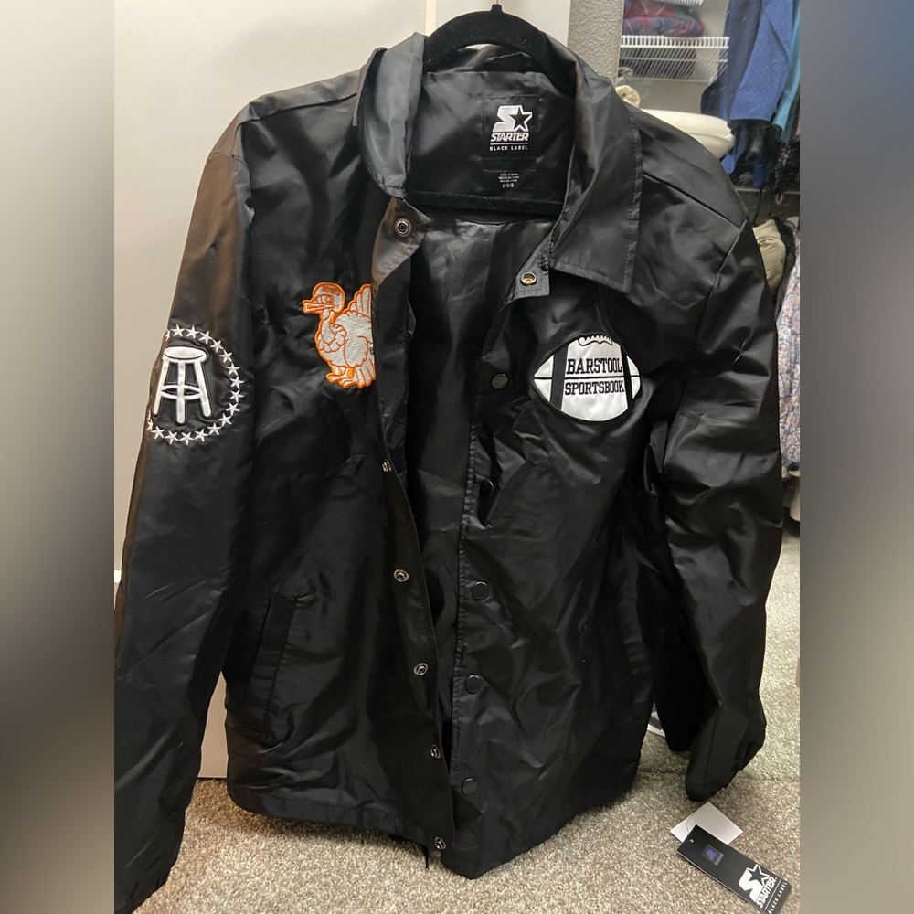 Barstool Sports Overs Club Limiter Edition Bomber Jacket